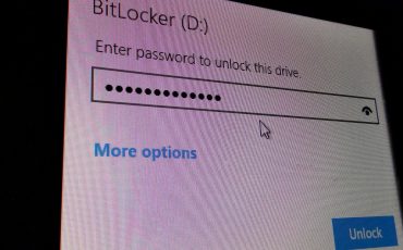 How to lock a BitLocker encrypted drive when your PC goes to sleep